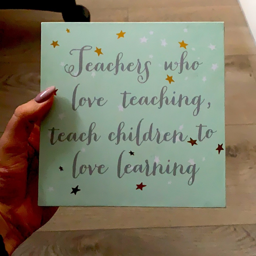 ✨2/$20 ✨ Teacher Quote Wall Decor
